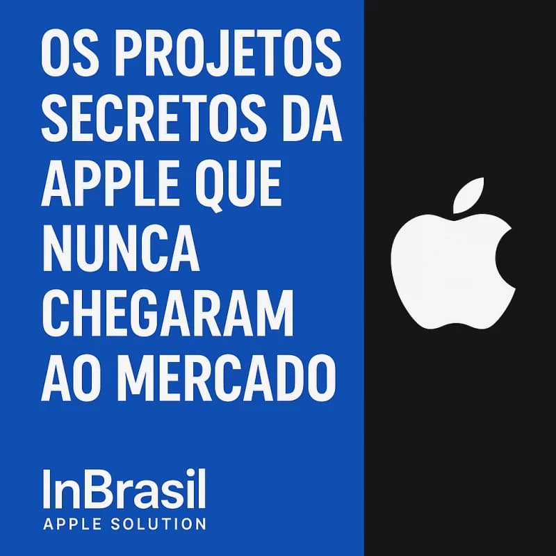 Os projetos secretos da Apple que nunca chegaram ao mercado