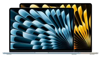 Card com ilustração do macbooks